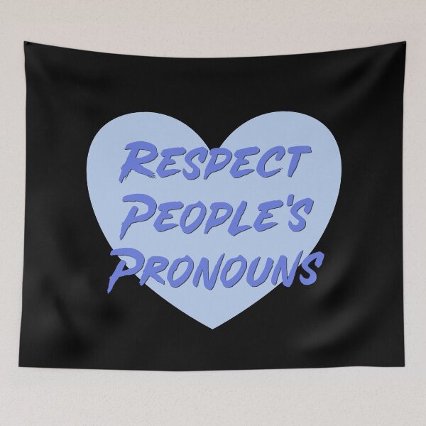 Item preview, Respect People's Pronoun's designed and sold by Picket Club.