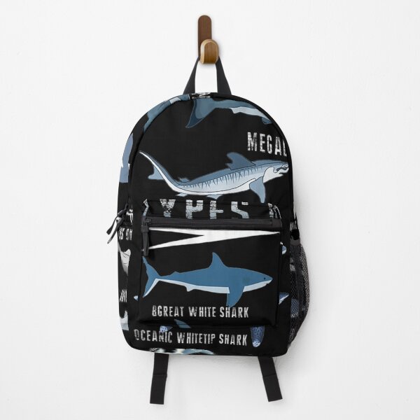 Item preview, Types Of Shark Megalodon Great White Nurse Shark designed and sold by nancyholly.