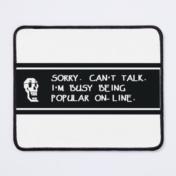 Item preview, Undertale Games - Sorry. Can't Talk. designed and sold by EverettEdward7.