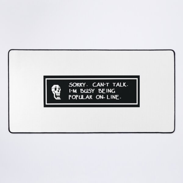 Item preview, Undertale Games - Sorry. Can't Talk. designed and sold by EverettEdward7.