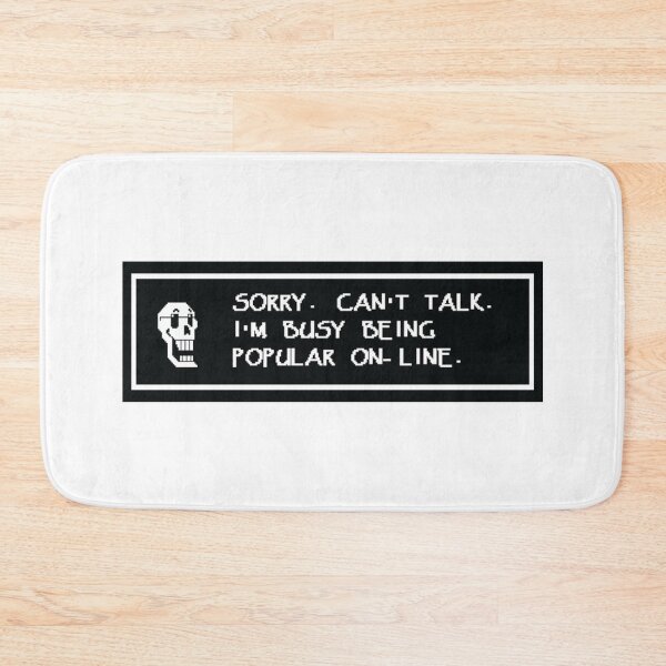 Item preview, Undertale Games - Sorry. Can't Talk. designed and sold by EverettEdward7.