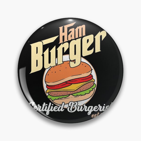 Item preview, Hamburger Certified Burgerist Burger Fastfood Lover designed and sold by NikolaMilosevic.