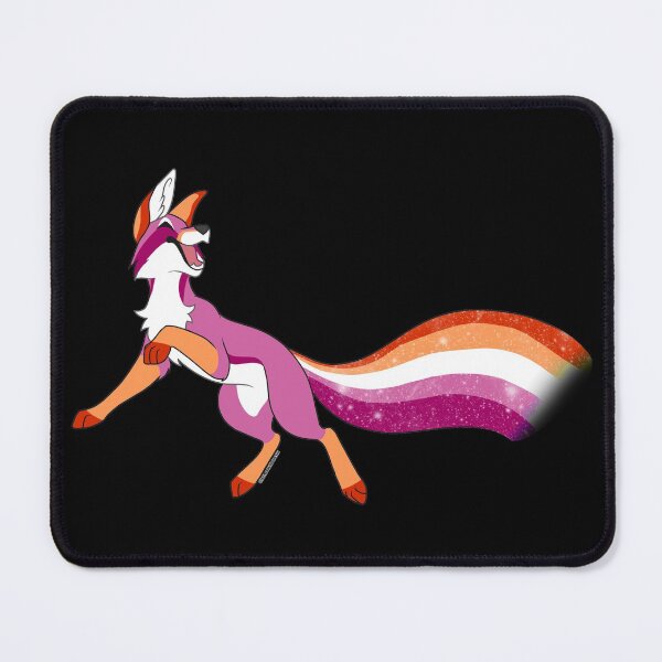 Item preview, Lesbian Pride Fox 2.0 designed and sold by inumaru-hokashi.