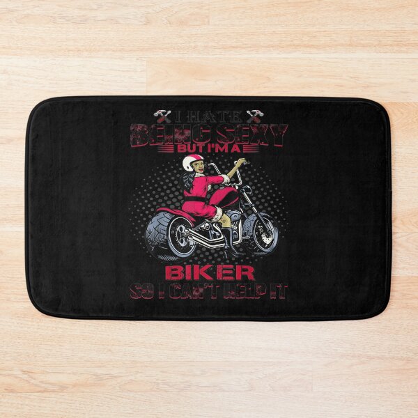 Item preview, I Hate Being Sexy Biker Motorcycle Cool Rider Dirt Bike designed and sold by patsa4.