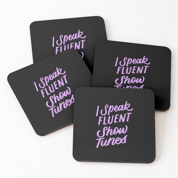 Item preview, I Speak Fluent Show Tunes Funny Musical Theater Broadway designed and sold by derekvella.
