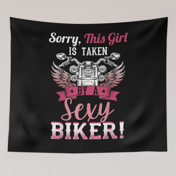 Item preview, Sorry This Girls Is Taken A Sexy Biker Motorcycle designed and sold by patsa4.