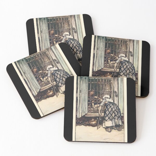 Item preview, Hansel and Grethel Other Tales by Grimm Wilelm and Jacob art by Arthur Rackham designed and sold by GretelAndHansel.