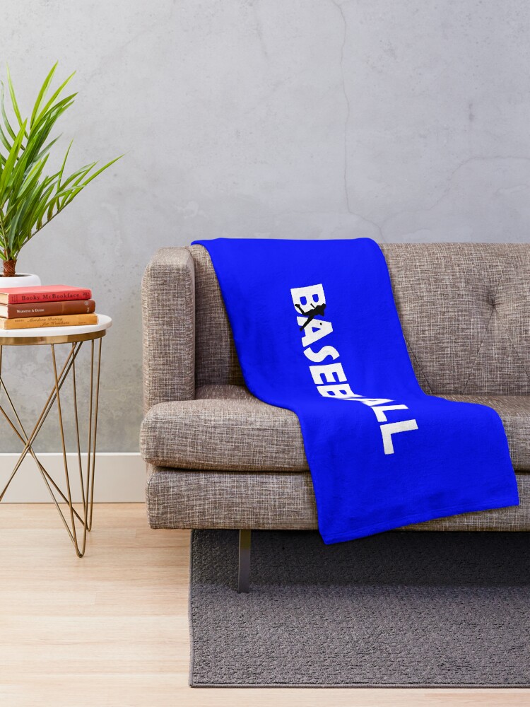 Thumbnail 2 of 6, Throw Blanket, BASEBALL designed and sold by DomGDesign.