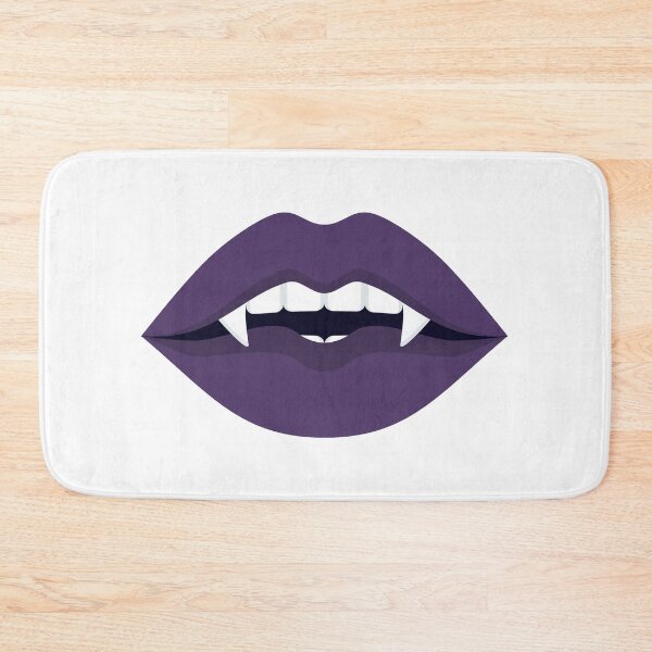 Item preview, Playful Vampire Fang Lips designed and sold by theniteflix.