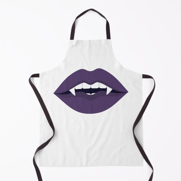Item preview, Playful Vampire Fang Lips designed and sold by theniteflix.