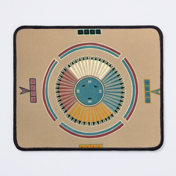 Item preview, Navaho Sand painting, Sun and feather medicine bundles designed and sold by Lowtech.