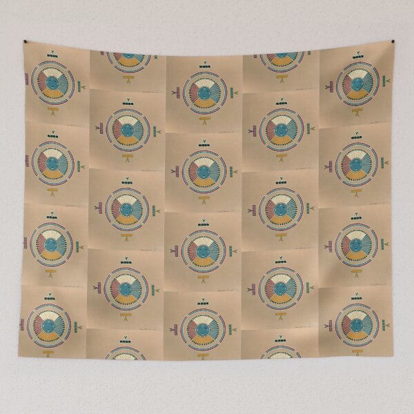 Item preview, Navaho Sand painting, Sun and feather medicine bundles designed and sold by Lowtech.