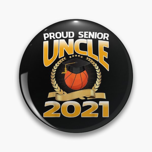 Item preview, Proud Senior Uncle 2021 Basketball designed and sold by patsa4.