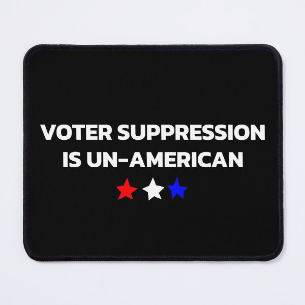Item preview, Voter Suppression Is Un-American designed and sold by Chubuter.
