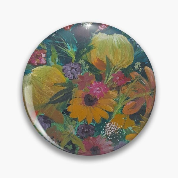 Artikelvorschau, Blumen in Vase - blau entworfen und verkauft von Claire Slater.