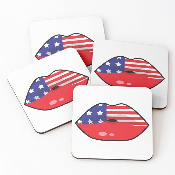 Item preview, Plump Patriotic American Lips designed and sold by theniteflix.
