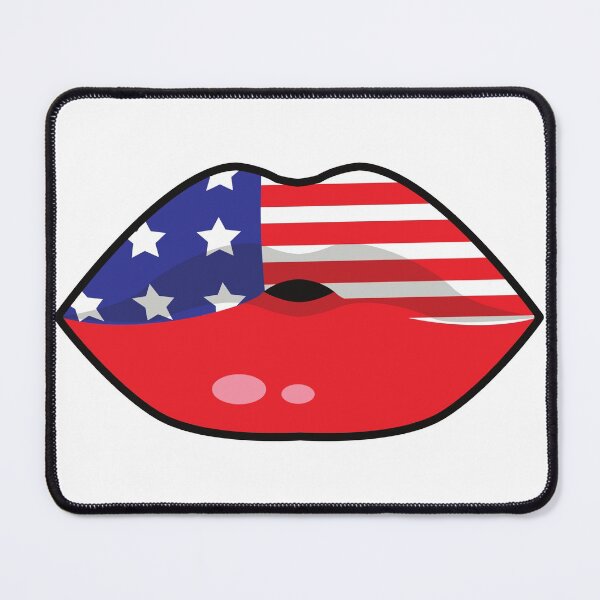 Item preview, Plump Patriotic American Lips designed and sold by theniteflix.