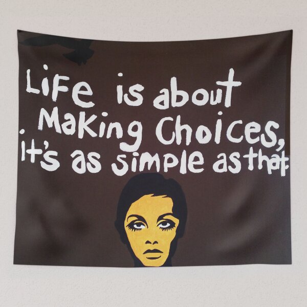 Item preview, Life is About Making Choices designed and sold by FindingFreebird.