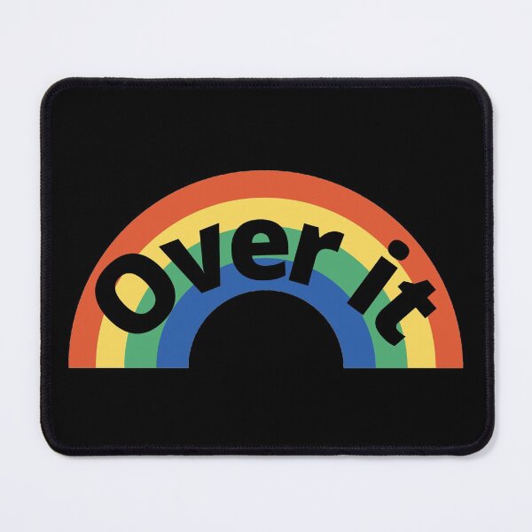 Item preview, Over it - funny rainbow pun designed and sold by MotherOfBears.