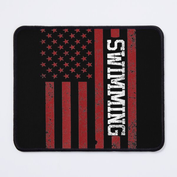Item preview, USA Flag American America Swimming Team Swimmer designed and sold by sikkilapa.