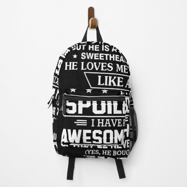 Item preview, As A Spoiled Wife I Have A Freaking Awesome Hus designed and sold by patsa4.