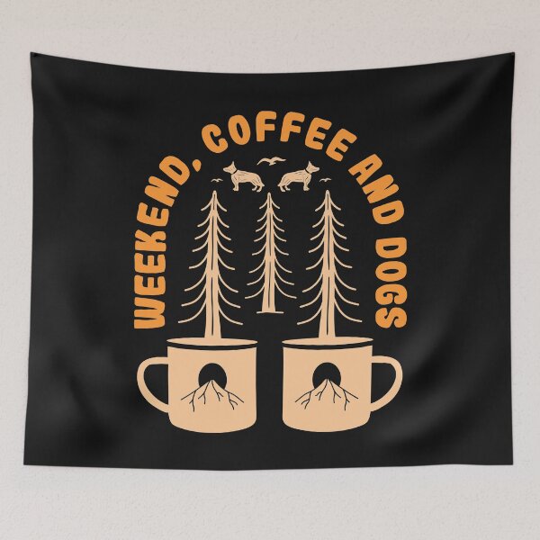 Item preview, Weekend coffee and dogs designed and sold by REApparelCo.