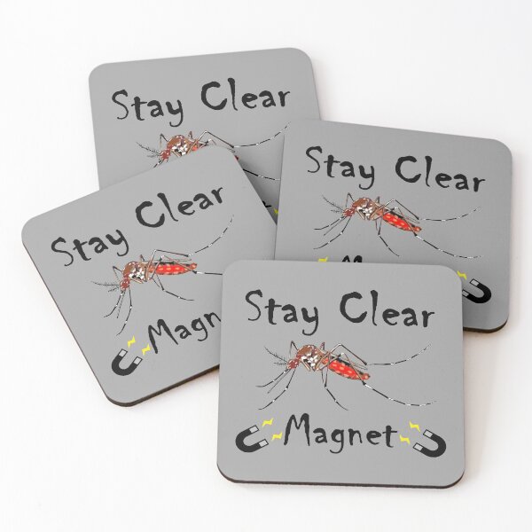 Item preview, Stay Clear Mosquito Magnet. I Attract Mosquitoes. designed and sold by Oaks Creations.