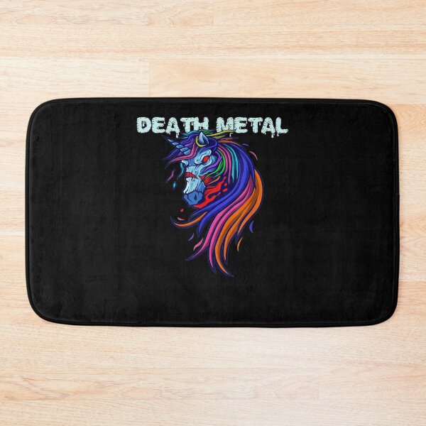 Item preview, Death Metal Heavy Metal Unicorn Rainbow designed and sold by patsa4.