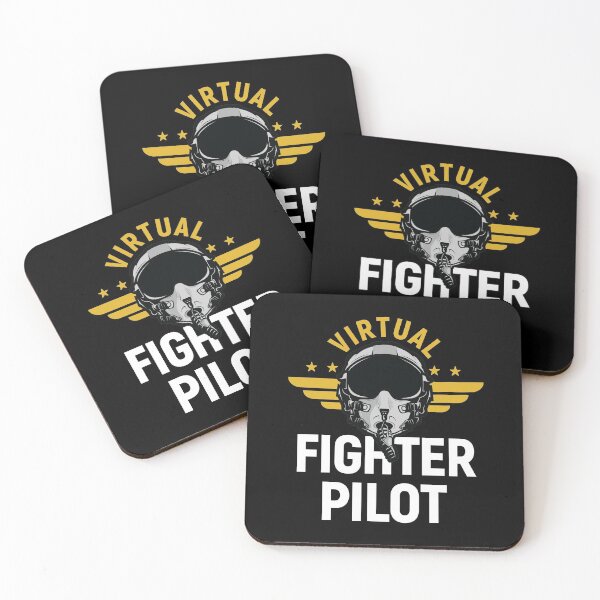 Item preview, Virtual Fighter Pilot designed and sold by Uppercase Tees.