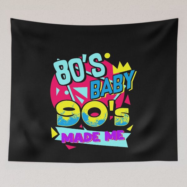 Item preview, Retro 80s Baby 90s Made Me - Love The 1980s 1990s designed and sold by ZacharyMarcus.