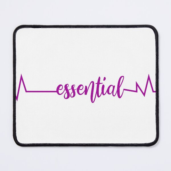 Item preview, Essential worker with ekg line designed and sold by Midnight Sky Sundry.