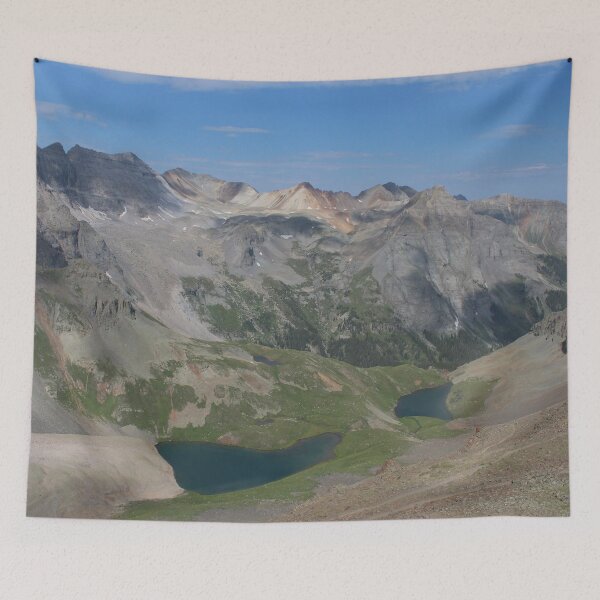 Item preview, Blue Lakes Mountain Tapestry  designed and sold by Lilrunnergirl.