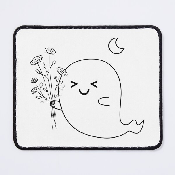 Item preview, Floral Halloween, Cute Ghost, Cute Halloween Ghost designed and sold by miraipa.