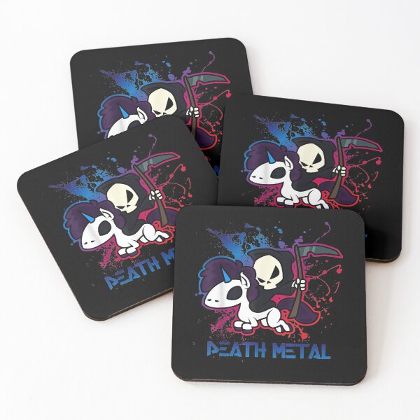Item preview, Death Metal Reaper Unicorn Rider Cool Music Festival designed and sold by patsa4.