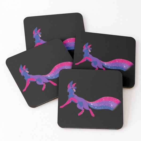 Item preview, Bi Pride Fox 2.0 designed and sold by inumaru-hokashi.