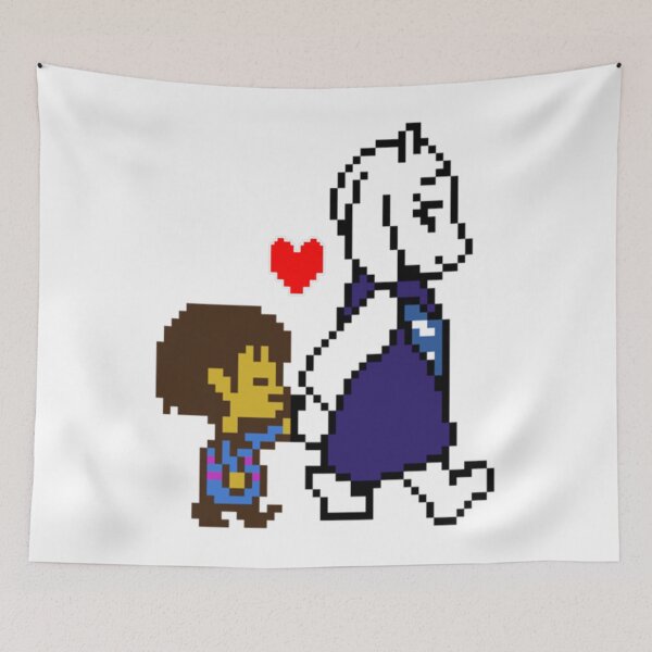 Item preview, Undertale Games - Toriel & Frisk Helping Hand designed and sold by EverettEdward7.