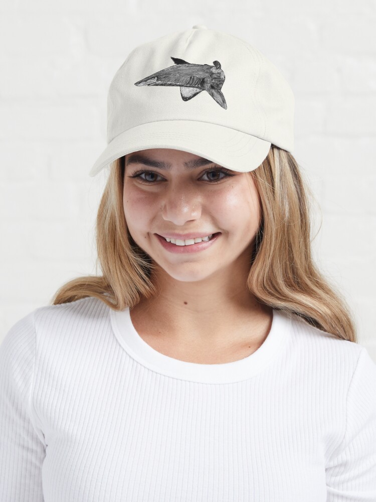 Alternate view of Rel the Grey Nurse Shark Cap