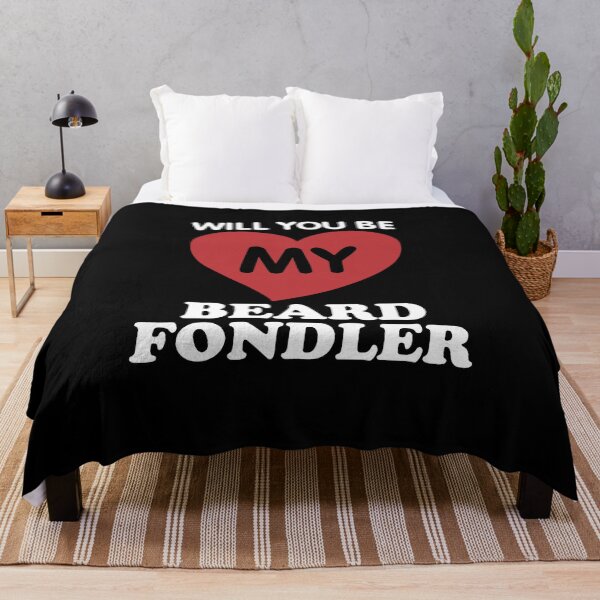 Item preview, Will You Be My Beard Fondler designed and sold by clickmostro.