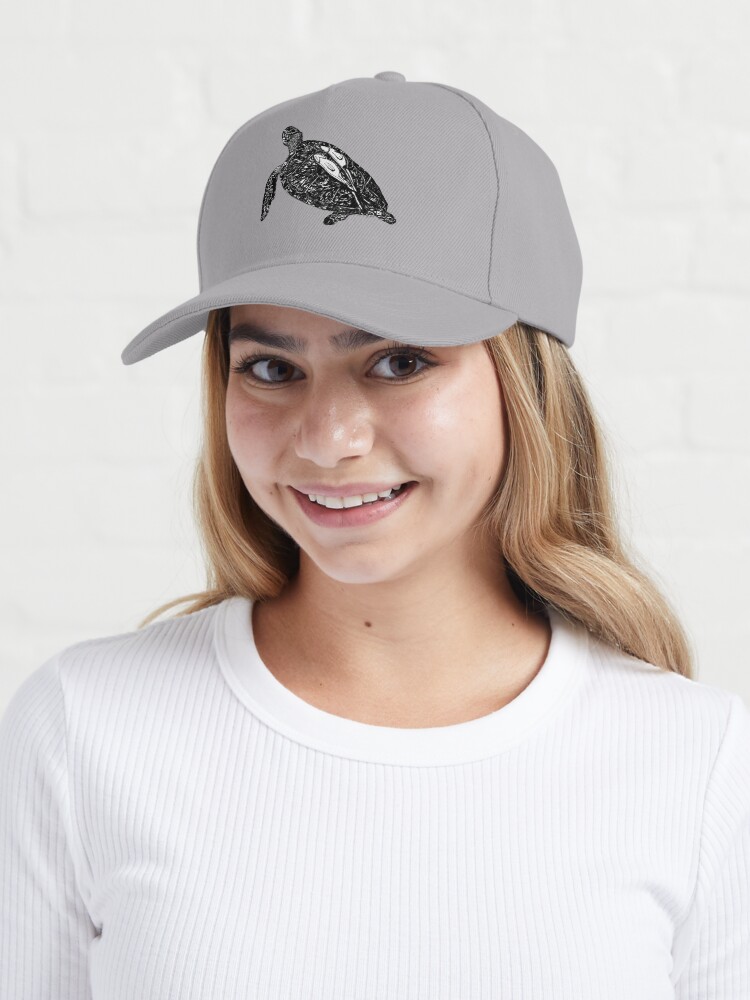 Alternate view of Lucy the Sea Turtle with Remora Cap