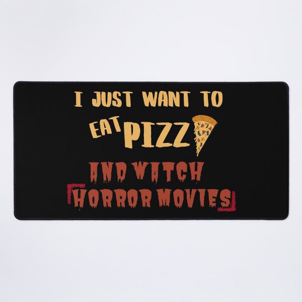 Item preview, I Want To Eat Pizza And Watch Horror Movies designed and sold by Quadghouls.