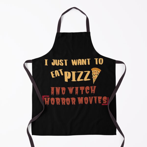 Item preview, I Want To Eat Pizza And Watch Horror Movies designed and sold by Quadghouls.