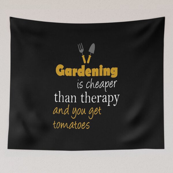 Item preview, Gardening Is Cheaper Than Therapy And You Get Tomatoes designed and sold by clickmostro.
