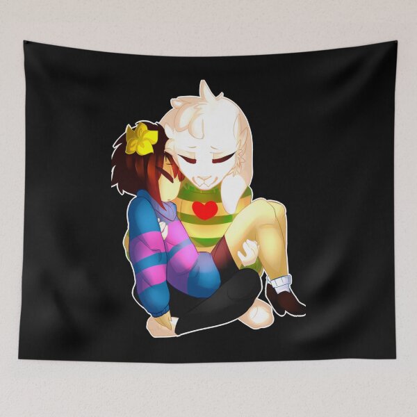 Item preview, Asriel and Human - Undertale Video Games designed and sold by EverettEdward7.