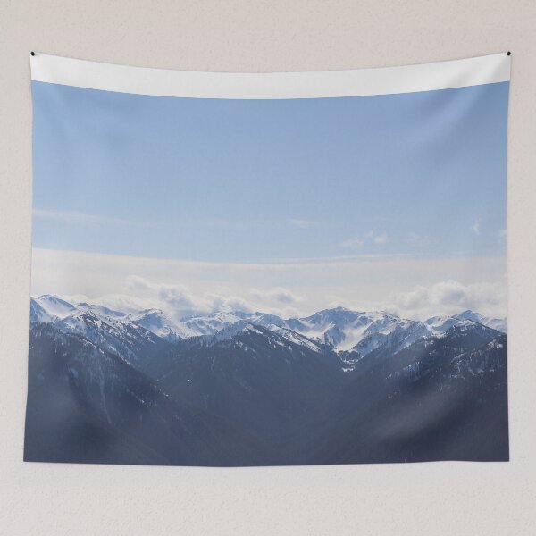 Item preview, Hurricane Ridge Olympic National Park Tapestry designed and sold by Lilrunnergirl.