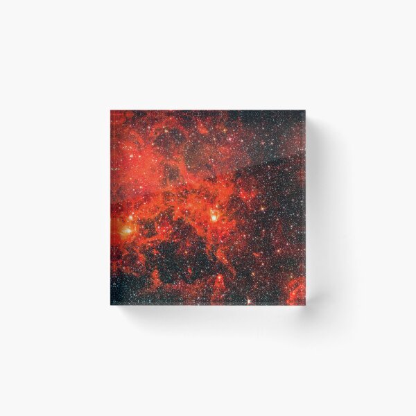 Item preview, Sparkling Red Galaxy Nebula designed and sold by JoyforU.