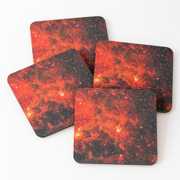 Item preview, Sparkling Red Galaxy Nebula designed and sold by JoyforU.