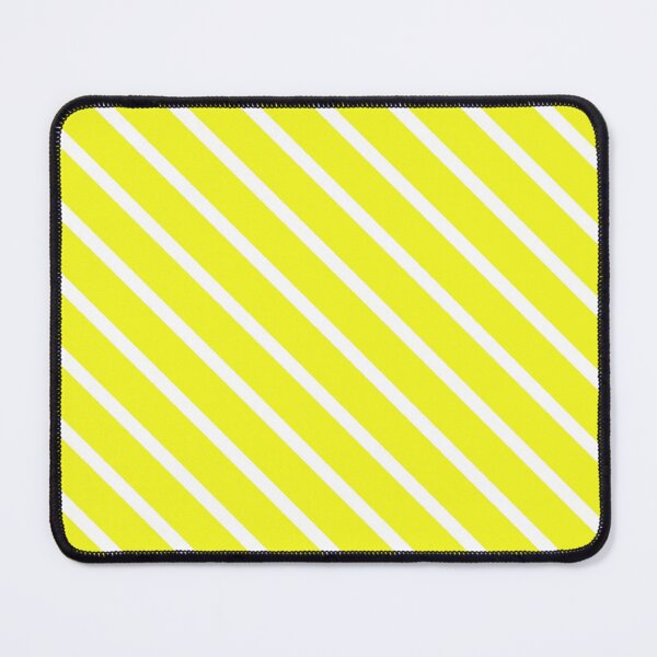 Item preview, Lemon Curd Diagonal Stripes designed and sold by Moonshine Paradise.