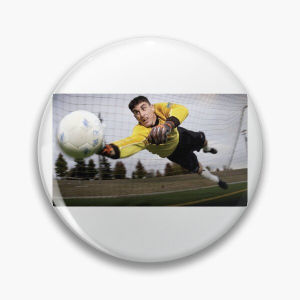 Item preview, A Goalkeeper Beating Out A Shot designed and sold by AidenChen.