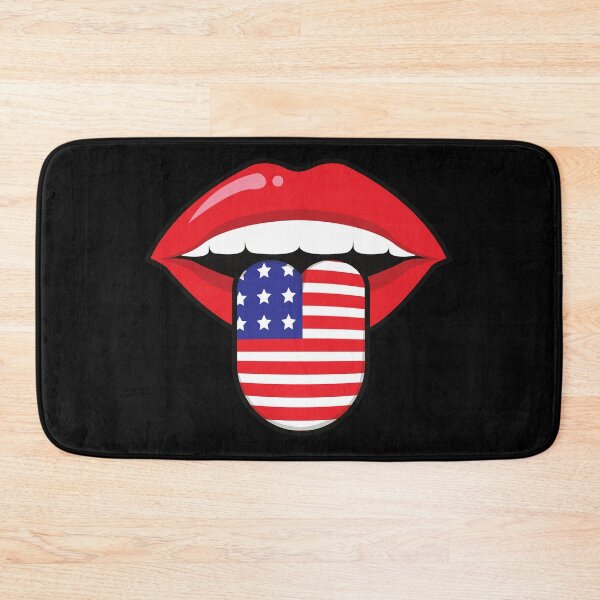 Item preview, USA American Holiday Lips designed and sold by theniteflix.