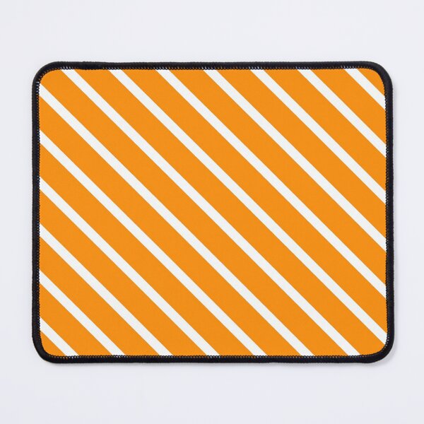 Item preview, Orange Marmalade Diagonal Stripes designed and sold by Moonshine Paradise.